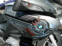 Аэрография на мотоцикле «BMW»