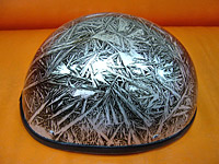 Аэрография на шлеме «Серебряные молнии»
