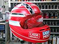 Аэрография на шлеме «Lada Sport»