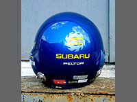 Аэрография на шлеме «Subaru»