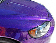 Покраска авто с добавлением блесток Flakes
